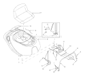 Page J Diagram and Parts List for 13B-325-401 2000 Yard Man Lawn Tractor